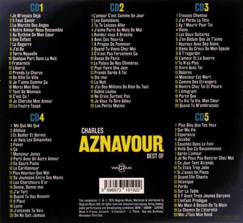 Charles Aznavour: Charles Aznavour-Best of [4CD]