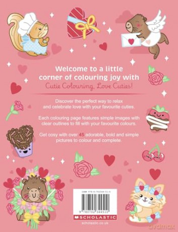 Love Cuties (Cutie Colouring) - Scholastic [KSIĄŻKA]