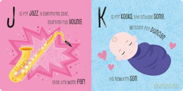 Lullaby Legends: ABC of David Bowie: A Rhyming Lullaby - Susie Linn [KSIĄŻKA]