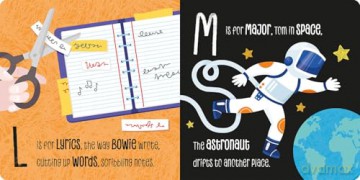 Lullaby Legends: ABC of David Bowie: A Rhyming Lullaby - Susie Linn [KSIĄŻKA]