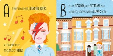 Lullaby Legends: ABC of David Bowie: A Rhyming Lullaby - Susie Linn [KSIĄŻKA]