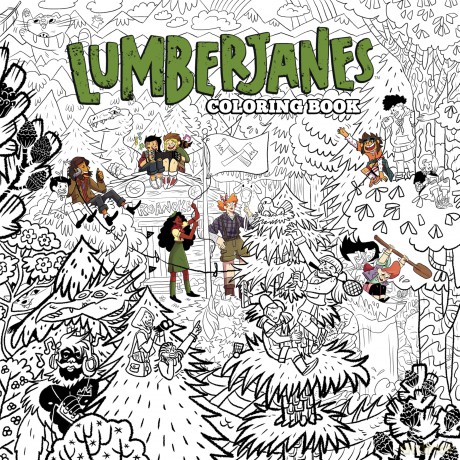 Lumberjanes Coloring Book - Ayme Sotuyo [KSIĄŻKA]