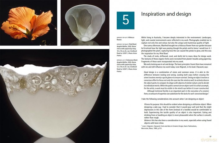 Luminous Clay: Working with Bone China and Porcelain Paperclay (New Ceramics) - Angela Mellor [KSIĄŻKA]