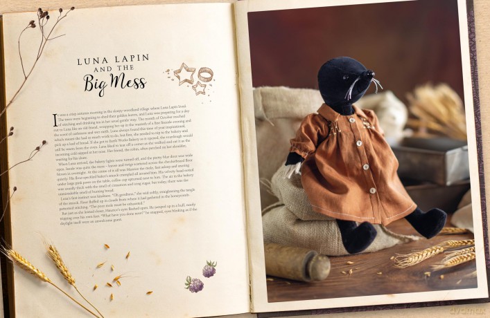 Luna Lapin Stitched With Kindness: New friends to make and stories to share: 5 - Sarah Peel [KSIĄŻKA]