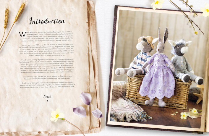 Luna Lapin Stitched With Kindness: New friends to make and stories to share: 5 - Sarah Peel [KSIĄŻKA]