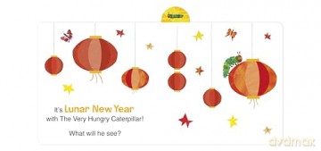 Lunar New Year with The Very Hungry Caterpillar: Tabbed Board book - Eric Carle [KSIĄŻKA]