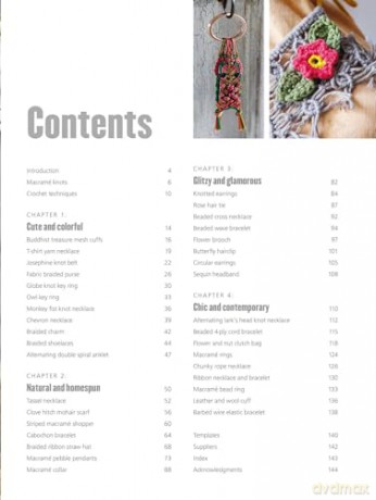 Macramé Craft: 35 projects to make: Stylish knotted and crocheted decorations, jewelry, and accessories - Lucy Hopping [KSIĄŻKA]