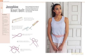 Macramé Craft: 35 projects to make: Stylish knotted and crocheted decorations, jewelry, and accessories - Lucy Hopping [KSIĄŻKA]