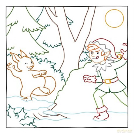 Magic Paper Coloring Book: Merry Christmas!: Discover Hidden Patterns and Images! - Natascha Pitz [KSIĄŻKA]
