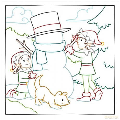 Magic Paper Coloring Book: Merry Christmas!: Discover Hidden Patterns and Images! - Natascha Pitz [KSIĄŻKA]