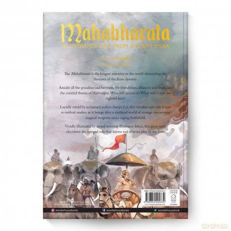 Mahabharata - Illustrated Tales From Ancient India (Deluxe Edition) (Classic Tales from India) - Anupa Lal [KSIĄŻKA]