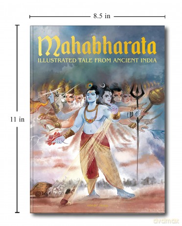 Mahabharata - Illustrated Tales From Ancient India (Deluxe Edition) (Classic Tales from India) - Anupa Lal [KSIĄŻKA]