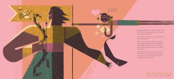 Mahabharata Designs of Dharma: An Illustrated Retelling of the Classic Epic - Sanjay Patel [KOMIKS]
