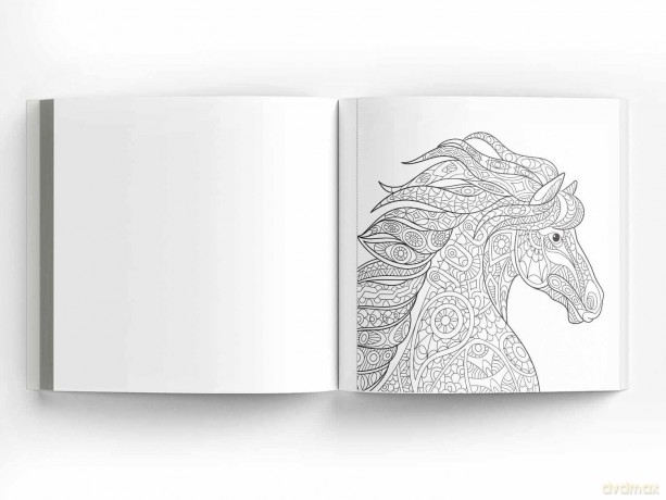 Majestic Animals: Colouring Books for Adults with Tear Out Sheets [KSIĄŻKA]