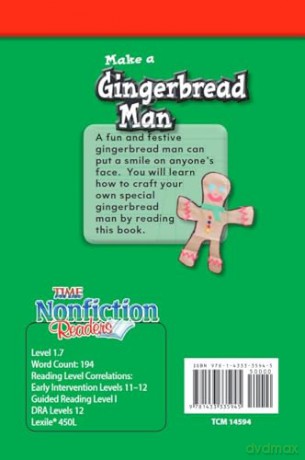 Make a Gingerbread Man (Time for Kids(r) Informational Text) - Conni Medina [KSIĄŻKA]