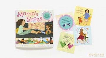 Mama's Shoes: A Picture Book with Tear-Out Cards for Mom - Caron Levis [KSIĄŻKA]