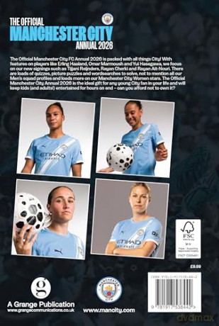 Manchester City FC Official Annual 2026 - Mcfc [KSIĄŻKA]