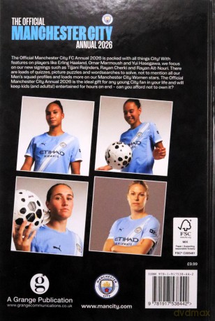 Manchester City FC Official Annual 2026 - Mcfc [KSIĄŻKA]