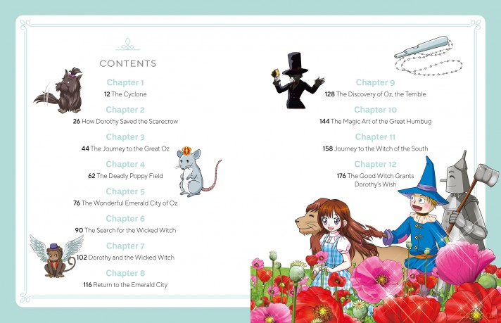 Manga Classics: The Wonderful Wizard of Oz: Great Literature Brought to Life - Lime Studio [KSIĄŻKA]