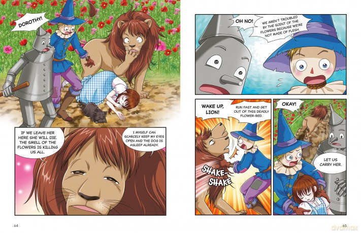 Manga Classics: The Wonderful Wizard of Oz: Great Literature Brought to Life - Lime Studio [KSIĄŻKA]