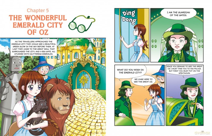 Manga Classics: The Wonderful Wizard of Oz: Great Literature Brought to Life - Lime Studio [KSIĄŻKA]