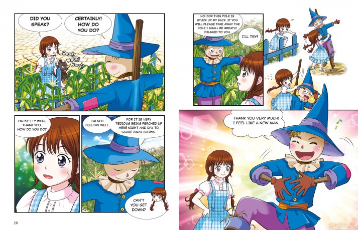 Manga Classics: The Wonderful Wizard of Oz: Great Literature Brought to Life - Lime Studio [KSIĄŻKA]