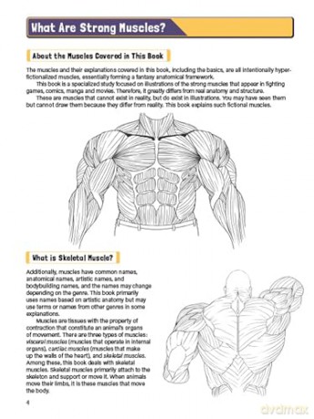 Manga Muscles: An Artist's Guide to Drawing Powerful Male Bodies (With Over 500 color and B&W illustrations) - Tojo Washi [KSIĄŻKA]
