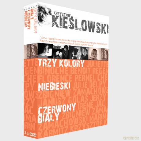Krzysztof Kieślowski - Kolekcja mistrza kina 1: Trzy kolory: Biały / Czerwony / Niebieski [3DVD]