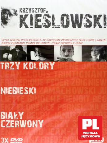 Krzysztof Kieślowski - Kolekcja mistrza kina 1: Trzy kolory: Biały / Czerwony / Niebieski [3DVD]