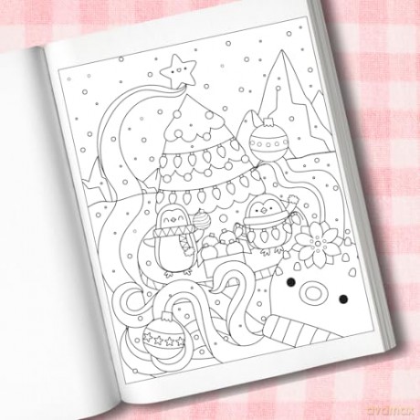 Mangatopia Spoopy Christmas: A cute festive colouring book of anime and manga, the perfect gift for Christmas: 8 (Mangatopia Colouring Books, 8) - Liv Wan [KOMIKS]