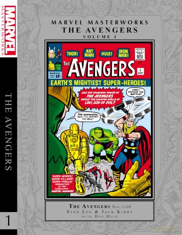 Marvel Masterworks: The Avengers Vol. 1 (Marvel Masterworks, 1) - Stan Lee [KSIĄŻKA]