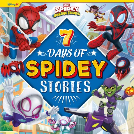 Marvel Spidey and his Amazing Friends: 7 Days of Spidey Stories (Collection of Illustrated Tales) - Marvel Entertainment International Ltd [KSIĄŻKA]