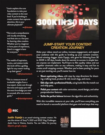 Mastering Video Content Creation: A Practical Guide to Social Media Growth with Expertly Shot and Edited Posts - Justin Espejo [KSIĄŻKA]