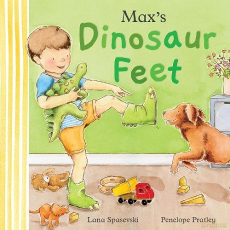 Max's Dinosaur Feet - Lana Spasevski [KSIĄŻKA]