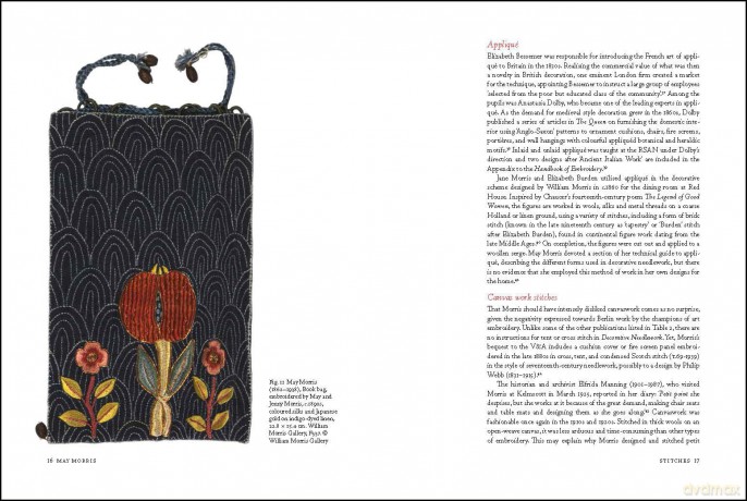 May Morris Designs: The Essence and Soul of Beautiful Embroidery - Lynn Hulse [KSIĄŻKA]