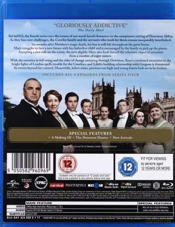 Downton Abbey Season 4 [3xBlu-Ray]
