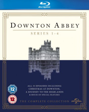 Downton Abbey Season 1-4 [13xBlu-ray]