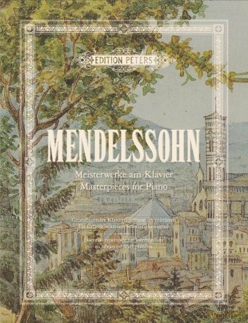 Mendelssohn Masterpieces for Piano (EP20036) - Felix Mendelssohn [KSIĄŻKA]