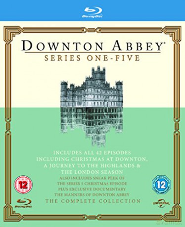 Downton Abbey Series 1-5 (Downton Abbey Sezony 1-5) [BOX] [16xBlu-Ray]
