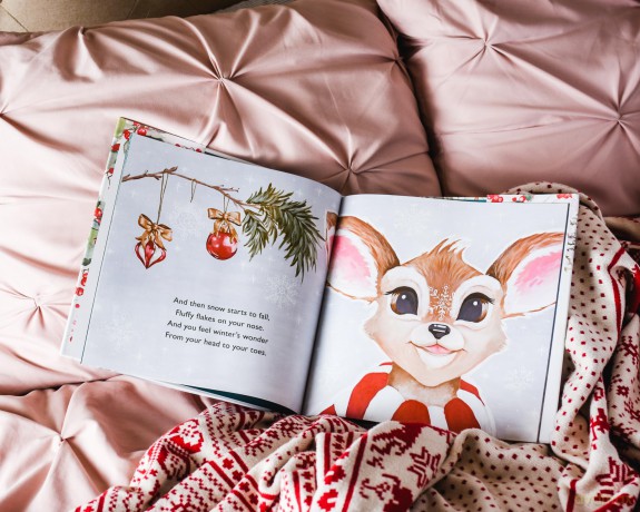 Merry Christmas, My Darling Dear: Celebrating the Gift of Jesus (Darling Animals in Bloom) - Amy Kavelaris [KSIĄŻKA]
