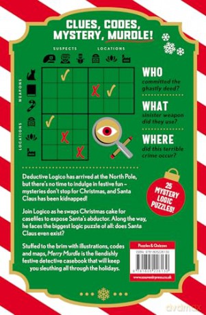Merry Murdle: THE SUNDAY TIMES BESTSELLING SERIES: 25 Fiendishly Festive Murder Mystery Logic Puzzles (Murdle Puzzle Series) - G. T. Karber [KSIĄŻKA]