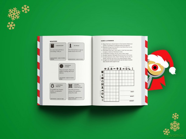 Merry Murdle: THE SUNDAY TIMES BESTSELLING SERIES: 25 Fiendishly Festive Murder Mystery Logic Puzzles (Murdle Puzzle Series) - G. T. Karber [KSIĄŻKA]