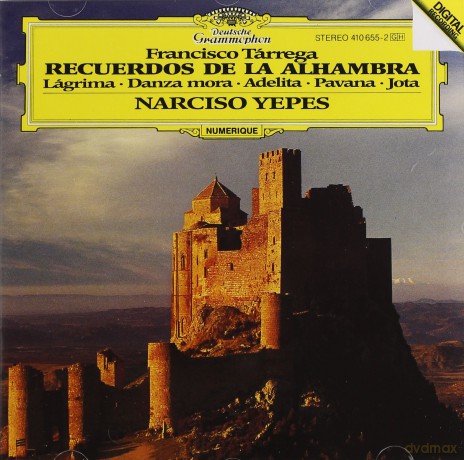 Yepes Narciso: Tarrega:Recuerdos De La Alhambra [CD]