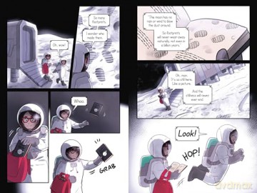 Midnight on the Moon Graphic Novel (Magic Tree House Graphic Novels) - Mary Pope Osborne [KOMIKS]
