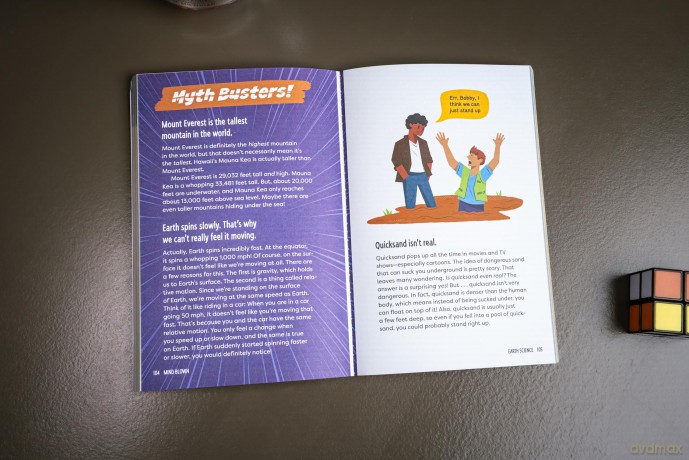 Mind Blown! The Ultimate Science Book for Curious Kids: 250+ Amazing Facts About Space, Animals, Human Biology, and More! - Shane Carley [KSIĄŻKA]