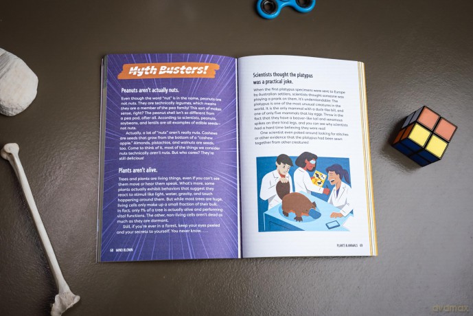 Mind Blown! The Ultimate Science Book for Curious Kids: 250+ Amazing Facts About Space, Animals, Human Biology, and More! - Shane Carley [KSIĄŻKA]