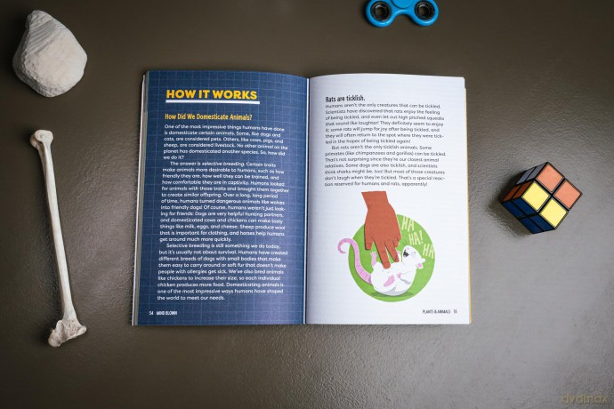 Mind Blown! The Ultimate Science Book for Curious Kids: 250+ Amazing Facts About Space, Animals, Human Biology, and More! - Shane Carley [KSIĄŻKA]