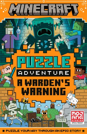 Minecraft Puzzle Adventure: A Warden's Warning: An official illustrated Minecraft children's puzzle book - perfect for kids into video games aged 7, 8, 9 and 10 - new for 2026! - Mojang AB [KSIĄŻKA]