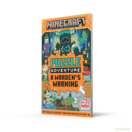 Minecraft Puzzle Adventure: A Warden's Warning: An official illustrated Minecraft children's puzzle book - perfect for kids into video games aged 7, 8, 9 and 10 - new for 2026! - Mojang AB [KSIĄŻKA]