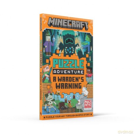 Minecraft Puzzle Adventure: A Warden's Warning: An official illustrated Minecraft children's puzzle book - perfect for kids into video games aged 7, 8, 9 and 10 - new for 2026! - Mojang AB [KSIĄŻKA]